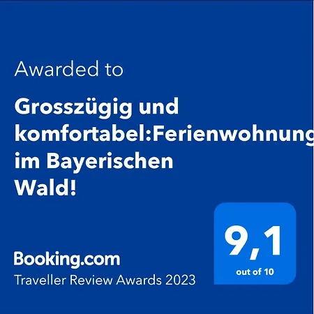 Apartment Grosszuegig Und Komfortabel:ferienwohnung Im Bayerischen Wald! *